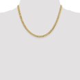 thumbnail image 2 of 14K Yellow Gold chain Curb 18 in 4.7 mm 4.7mm Solid Polished Light Flat Cuban, 2 of 5