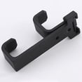 thumbnail image 5 of Double Hook Wall Mount Hanger, Adjustable Coat And Hat Rack, Heavy Duty Metal Wall Hooks for Entryway, Bedroom, Bathroom Organization, Storage for Bags, Towels, Keys, 1X Double Hook Hook, 5 of 8