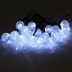 thumbnail image 3 of Al aire libre con energía solar 20 LED globo bola cadena luz jardín camino patio lámpara decoración blanco, 3 of 3
