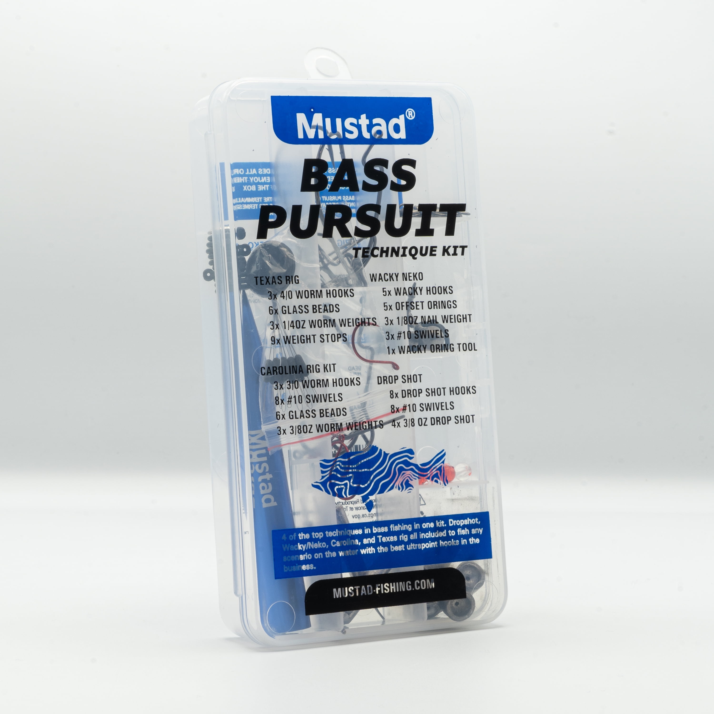 Mustad Bass Pusuit Assorted Hook Kit