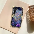 thumbnail image 7 of FKBRCL4U Compatible with Samsung Galaxy S23 Case, Glistening Golden Butterfly Vibrant Purple Blue Luxury Golden Decoration for Girl Women Soft TPU Shockproof Protective Hard PC Back, 7 of 7