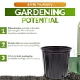 thumbnail image 2 of Elite Two Gallon, Black (Trade) Nursery Container Pot - 60/Bundle, 2 of 7
