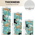 thumbnail image 4 of Chihuahua and Flower Florals Kitchen Rugs Sets Of 3,Kitchen Runner Rugs Non Skid Washable,Decorative Kitchen Floor Mats for Kitchen,Sink,Laundry,17"x30"+ 17"x47" + 17"x59", 4 of 6