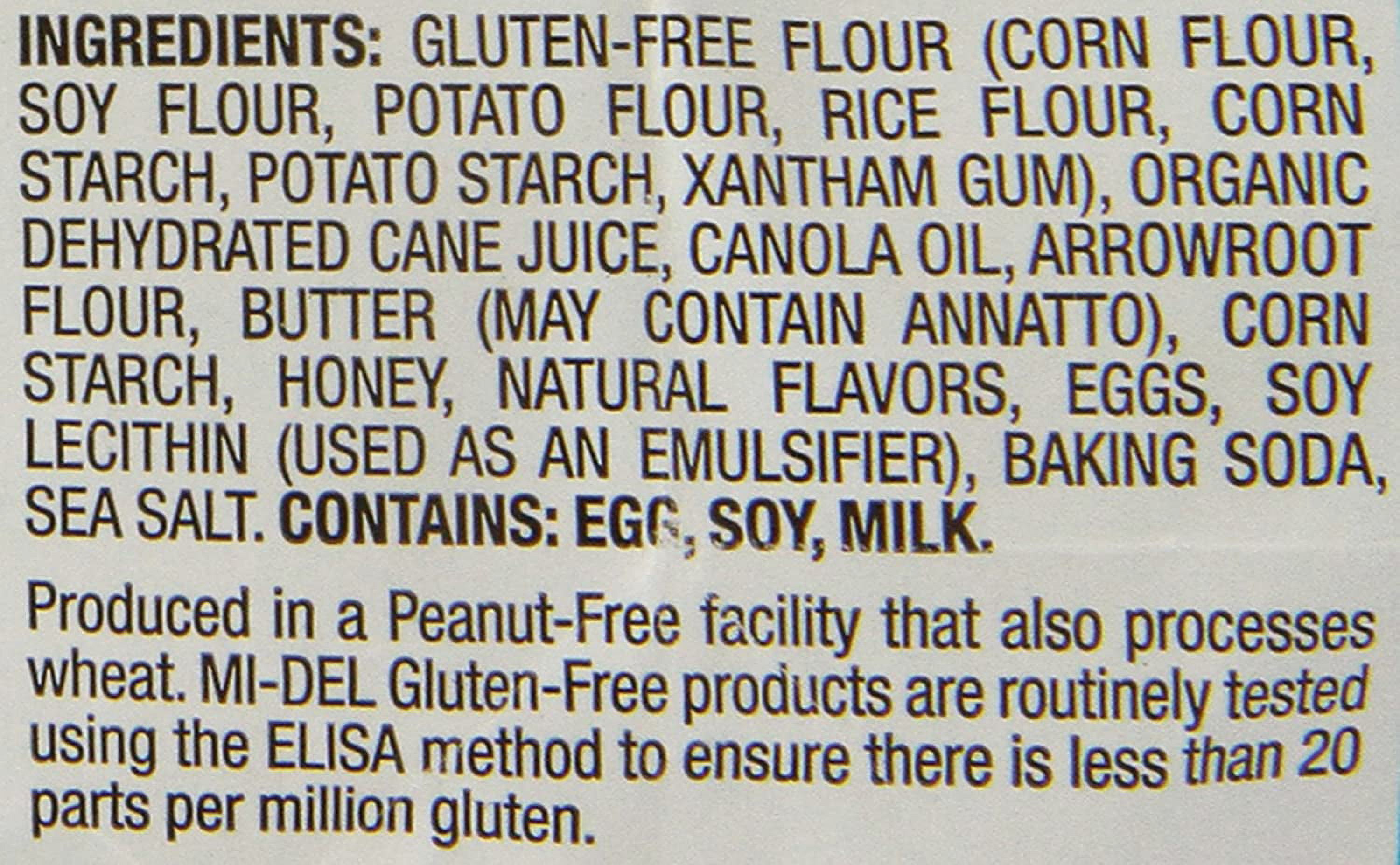 Mi-Del Arrowroot Animal Cookies Gluten Free - 8 oz Pack of 2