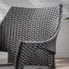 thumbnail image 3 of GDF Studio Alametos Outdoor Acacia Wood and Wicker 5 Piece Dining Set, Gray, 3 of 13