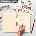 thumbnail image 5 of Hearts with Cats Ring Binder Notebook Journey Note Diary College Ruled Spiral Notebook Study Loose Leaf Paper A5 60 Pages, 5 of 8