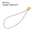 thumbnail image 2 of Uxcell 7 Inch Twine String, Price Hang Tag Fasteners with Snap Lock Ties for Attach Swing Tags 500Pack, 2 of 5
