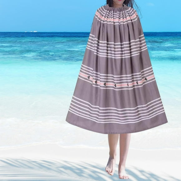 Vestuario portátil, refugio de privacidad, cubierta de vestidor, tienda de campaña plegable y versátil para playa, natación, fotografía y bailarina Gris 12m