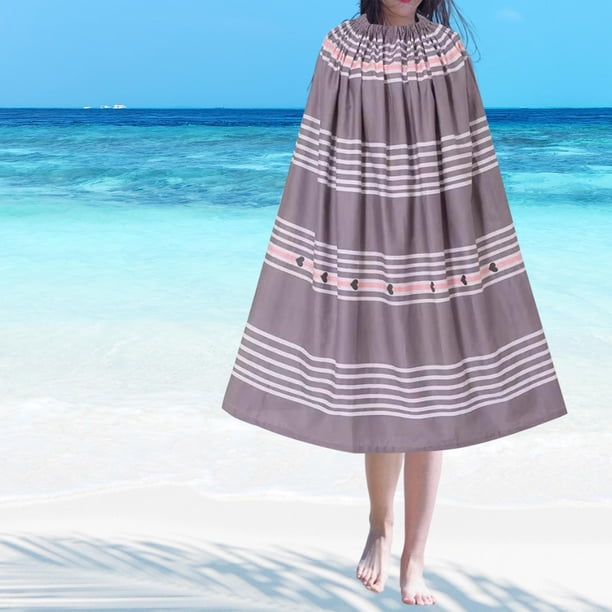 Vestuario portátil, refugio de privacidad plegable para navegar, acampar, nadar Gris 12m