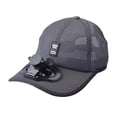 thumbnail image 1 of Unisex USB carga ventilador de refrigeración gorra de béisbol mujeres hombres verano Golf sombrero de viaje al aire libre Casual sombrero - Deep Gray Gris Sunnimix Gorra de béisbol Fan Cooling, 1 of 6