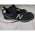 thumbnail image 3 of New Balance Shoe Mens 5.5 Black 990v4 Suede Running Sneakers KJ990BSG, 3 of 6