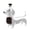 A004- Clear (Dachshund Whiskey Bottle Jack Daniel's), variant on 6 Inch Dachshund Whiskey Decanter Glass Bottle, Bar Decor for Home, Dog Statues for Home Decor, Housewarming Gift, Christmas Gift for Dad, 1 Pack