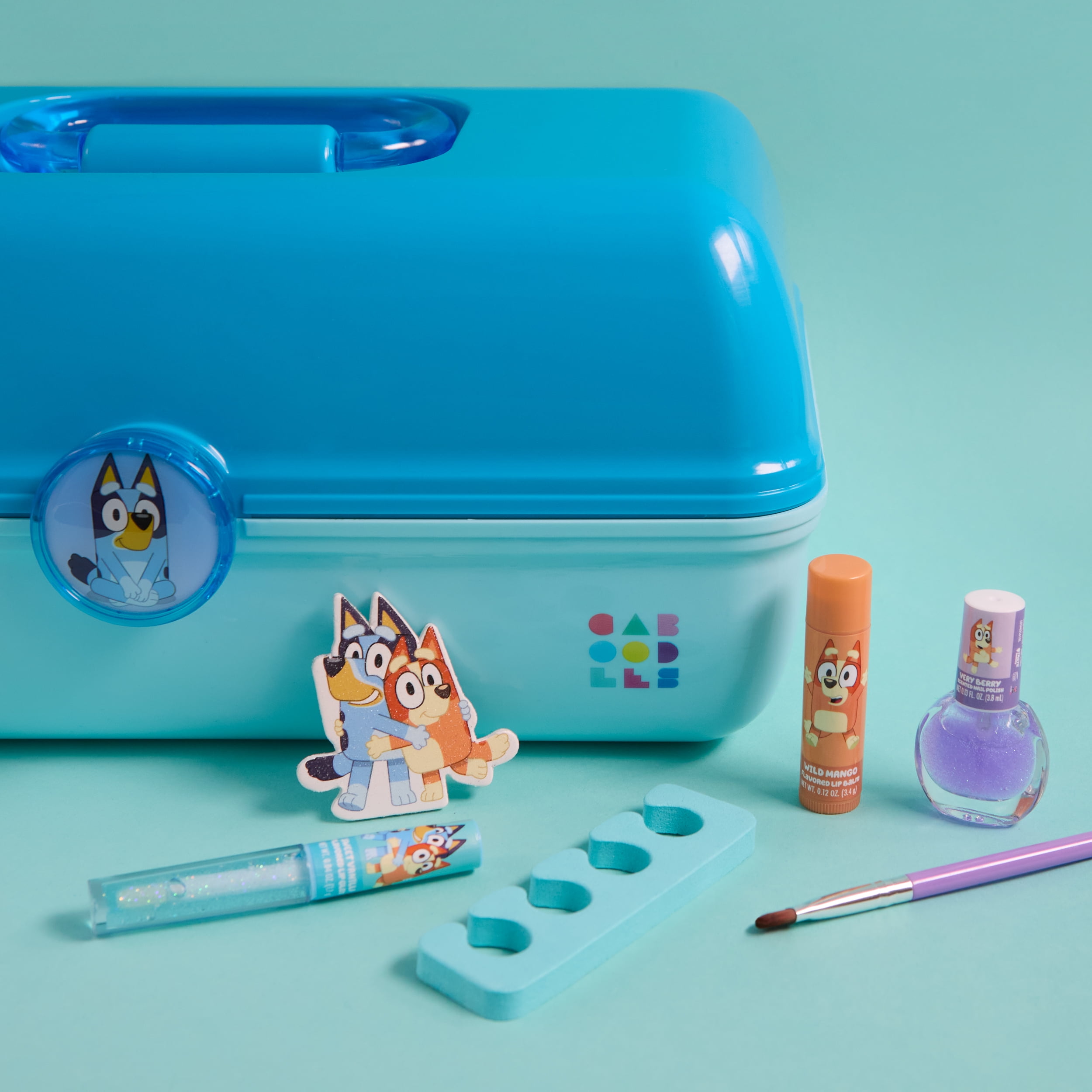 Bluey X Caboodles Makeup Organizer, 12-Piece Set