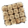 thumbnail image 2 of EeaseMX 16 bolas de peluche artificiales para hacer tú mismo sombreros y ropa (16 combinaciones, 24 unidades, diámetro inferior de 10 cm, cuerdas elásticas, una bolsa), 2 of 8