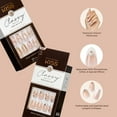 thumbnail image 6 of KISS Premium Classy Press On Nails, White Tipped French, Short, Almond Shape, 30 Ct., 6 of 8