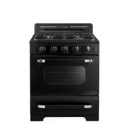 Unique Classic Retro 30" 3.9 cu/ft Freestanding Gas Range with Convection Oven and Sealed Burners