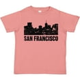 thumbnail image 3 of Inktastic San Francisco Skyline with Grunge Boys or Girls Toddler T-Shirt, 3 of 5
