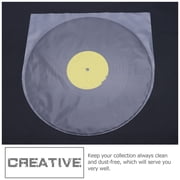 50 cs Anti-static Pouches Vinyl Record Album LP Inner Sleeve LP Vinyl Inner Sleeves, 12 Semi-Transparent Plastic CoverCovers,Fame Vinyl Album Inner/Outer Sleeves