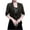 Black, variant on Idoravan Cardigans for Women Clearance Spring Women Soft Chiffon Open Front Sheer Long Sleeved Cardigans For Evening Dress