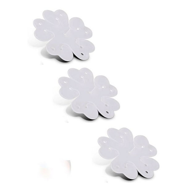 Paquete de 150 Porta Clips de Globo Con Forma de Flor Portátil para Decoraciones de Eventos de Boda Suministros de Fiesta de Cumpleaños