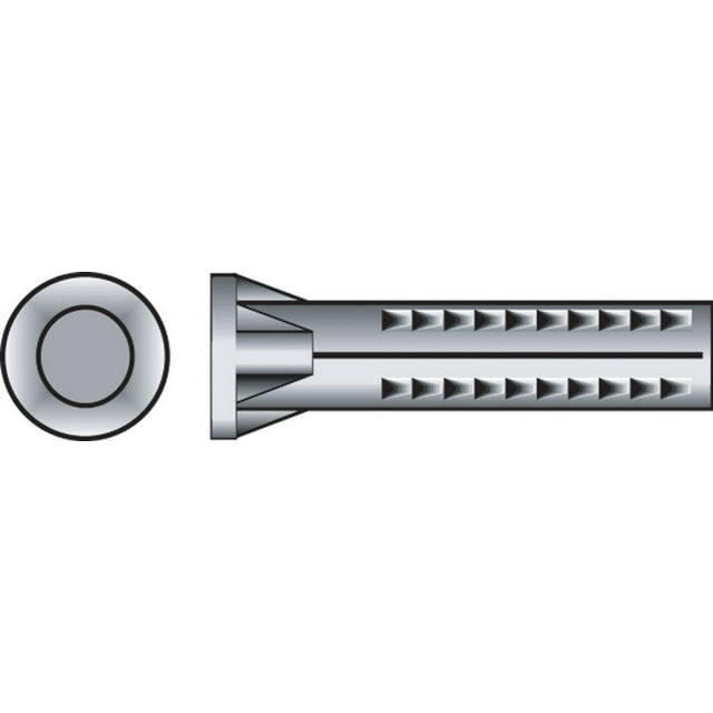 Tornillo de anclaje para hormigón Hillman 5075, 0,41 cm x 2,54 cm, paquete de 3