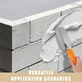 thumbnail image 3 of SOPOTUTU Painting Trowel for Construction Wood Handle Flat Tool for Tile Installation 1Pack, 3 of 8
