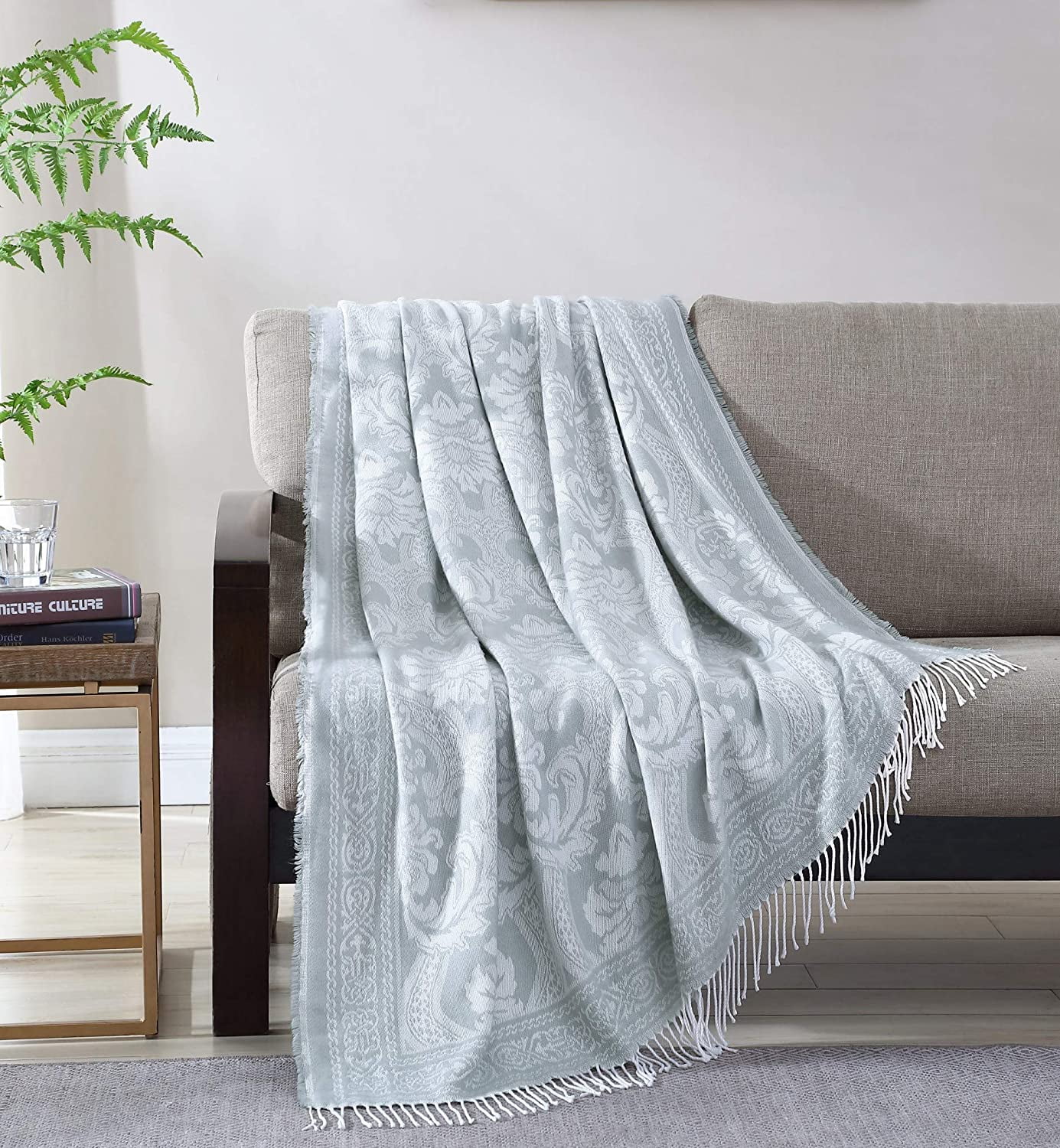 Sterling Creek Super Soft Woven Decorative Throw Blanket, 50" x 70