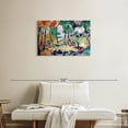 thumbnail image 2 of Elephant Stock Landscape Near Collioure Wall Art - Horizontal Canvas Wall Art - Living Room Wall Decor - Abstract Canvas - Blue And Orange Decor By Henri Matisse - 30" x 20", 2 of 8