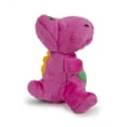 thumbnail image 3 of goDog® Dinos™ T-Rex Just for Me™ with Chew Guard Technology™ Durable Plush Squeaker Dog Toy, Pink, Mini, 3 of 7