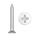 thumbnail image 1 of Tornillo de rosca Irfora A2 DIN7982 # 10 4.8mm 304 Tornillo de acero inoxidable Avellanado tornillos de madera autorroscantes 4.8mm * 25mm Irfora Tornillo de rosca, 1 of 7