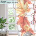 thumbnail image 4 of Yayeee Window Curtains Set of 2 for Living Room Light Filtering 63"x52", Leaves Pattern, 4 of 7