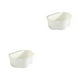 thumbnail image 3 of Contenedor de basura Yuarrent simple estéticamente agradable para gabinete de cocina Blanco 2Conjunto, 3 of 6