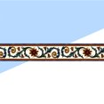 thumbnail image 3 of Wallpaper Border Sticker Flower Pattern Waist Line Wall Sticker Waterproof Self Adhesive PVC Wallpaper Border (10cm x 10m), 3 of 7