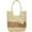 White, variant on Stylish Woven Straw Tote Bag for Women Lightweight Summer Beach Shoulder Purse Ideal Travel Holiday