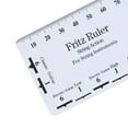 thumbnail image 7 of UDIYO Guitar Neck Ruler Accurate Portable PVC String Action Ruler Gauge for Guitar, 7 of 7
