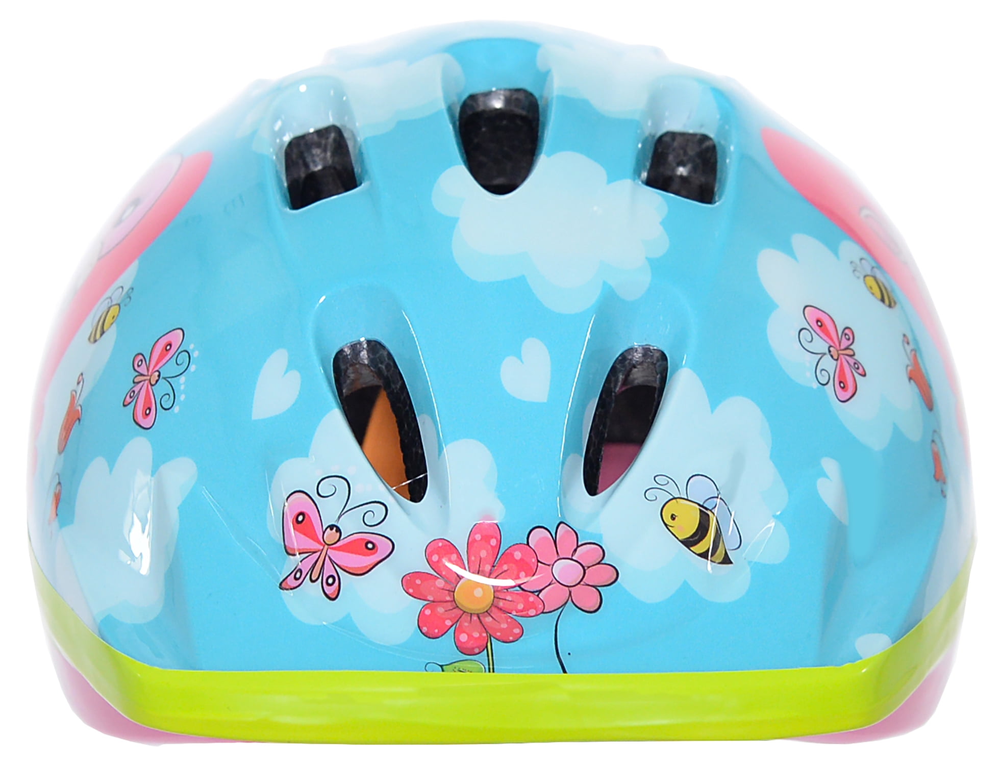 Kent™ Toddler Helmet & Pad Combo, Blue Clouds & Flamingo Pigs (Ages 3+)
