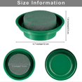thumbnail image 2 of 8 Pack Floral Foam Round Bowls DIY Flower Arrangement Kit Green Round Wet Floral Foam Blocks for Wedding Decor, 2 of 5