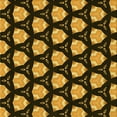 thumbnail image 1 of Ahgly Company Machine Washable Indoor Square Transitional Black Brown Area Rugs, 4' Square, 1 of 7