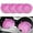 Pink, variant on ThrottleT-Car Cup Holder Coaster, Silicone Cup Holder Insert, Universal Non-Slip Cup Holders, Car Accessories Interior for Women and Man 4 Pack Purple
