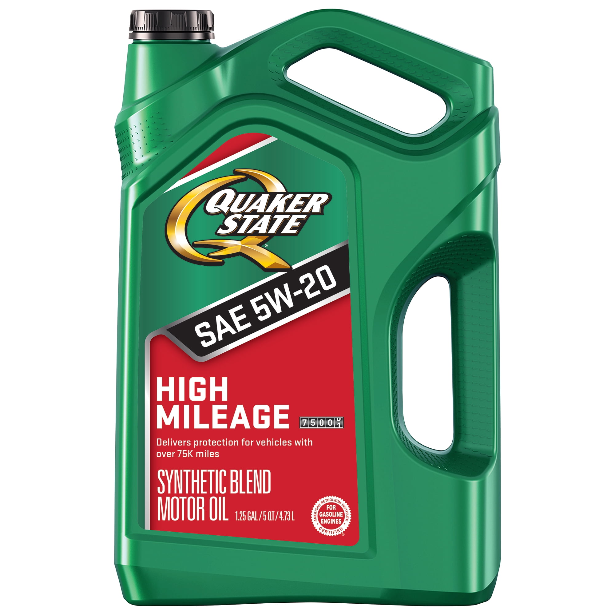 Quaker State All Mileage 5W-20 Motor Oil, 5 Quart - Walmart.com