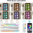 thumbnail image 4 of Arched Display Cabinet with 3 Drawers, 75" Tall Curio Cabinet with Glass Doors and RGB LED Lights, Modern Bookshelf Storage Cabinet for Home Office & Studyroom, 4 of 10