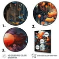 thumbnail image 3 of Designart "Infinite Knowledge Schools Boys wall art" Cityscapes Floater Framed Wall Art Print, 3 of 7