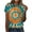 Multicolour, variant on Tshirts Women Short Sleeve Tie Dye T Shirt Animal Motif With Cat Cow Giraffe Pattern Tunic Shirt Women Multicolour S