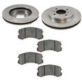 thumbnail image 2 of Geelife For 03-06 Lancer Sedan 04 Lancer Wagon Front Ceramic Brake Pads & Rotor Kit, 2 of 7