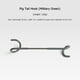 thumbnail image 4 of Gancho para portalámparas Colgador de lámpara de cabeza doble con gancho para poste de tienda en forma de S para caza y pesca al aire libre Hugtrwg Para estrenar, 4 of 9