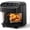 Black, variant on WAA 8-in-1 High Borosilicate Glass Air Fryer 4.5QT,PFSA-Free,Visible Window,Dishwasher-Safe