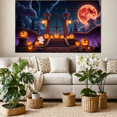 thumbnail image 5 of Ghost Decoration Spooky Halloween Banner Jack O Lantern Haunted Gate for Halloween Party Outdoor Night, 5 of 9