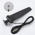 thumbnail image 4 of 1 pc black ABS high gain antenna 2.4G Wifi 9DB omnidirectional antennas, 4 of 5