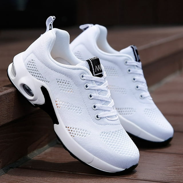 Chaussures de Jogging pour Femmes Respirantes Espadrilles de Marche Légères pour Activité Extérieure