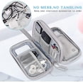 thumbnail image 5 of Travel Electronics Accessories Organizer, Shockproof Protection Case For Compact Storage Of Gadgets With Easy Access Design, 5 of 5